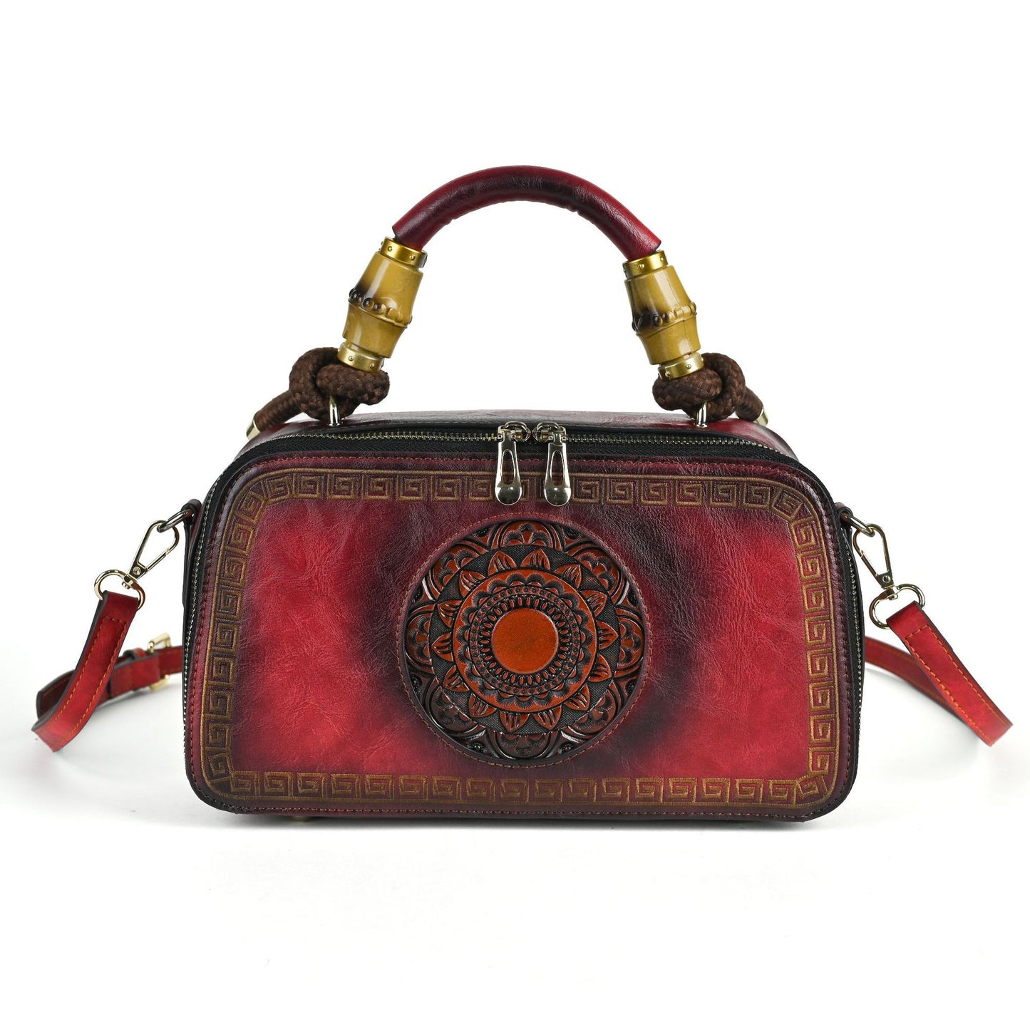 Women's Trendy Retro Chinese Style Hand-rub Color Bags