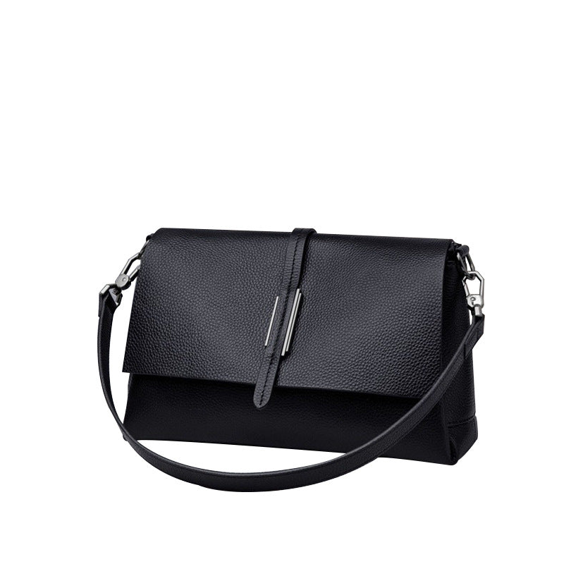 Women's Genuine Leather Fashion Large Capacity Simple Shoulder Bags