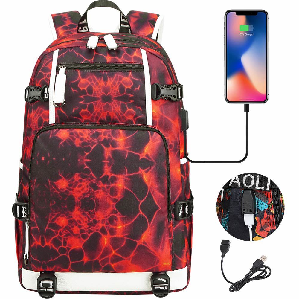 Women's & Men's & One Distribution Preferred Earphone Leisure Middle School Students' Schoolbags