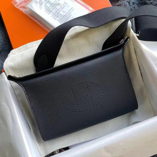 Women's Genuine Leather Mini Kelly First Layer Small Square Bags