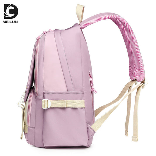 Men's Female Junior High College Large Capacity Middle School Students' Schoolbags