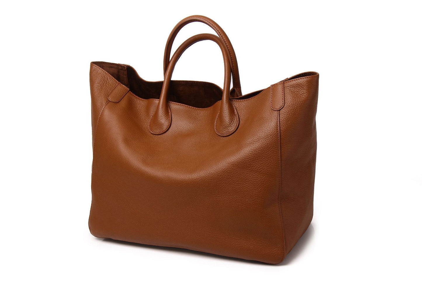Women's Genuine Leather For Simple Personality Big Tote Bags