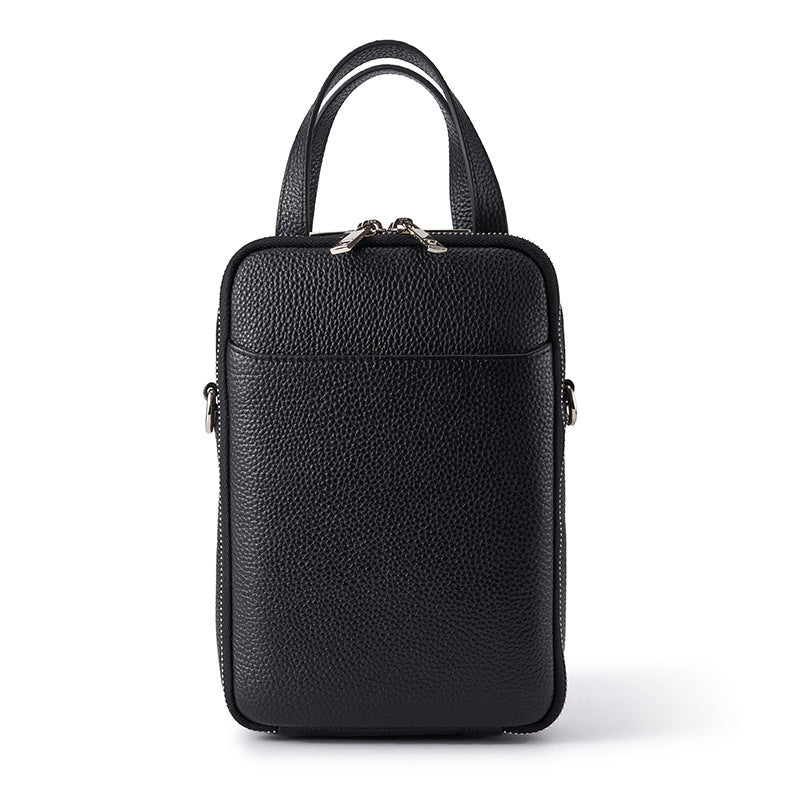 Women's Fashion Cowhide Trendy Simple Portable Genuine Crossbody Bags