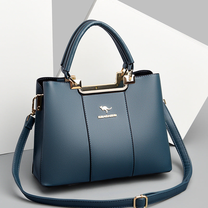 Korean Style Fashion Soft Leather Large Shoulder Bags