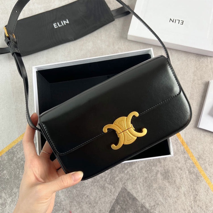 Women's Upgraded Arc Underarm Toothpick Pattern Butterfly Shoulder Bags