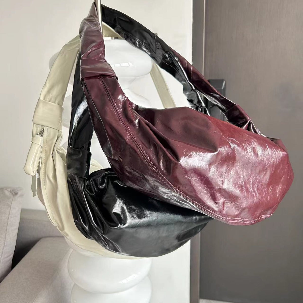 Niche Genuine Leather First Layer Cowhide Crossbody Bags