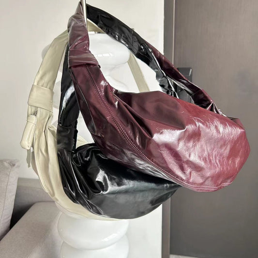 Niche Genuine Leather First Layer Cowhide Crossbody Bags