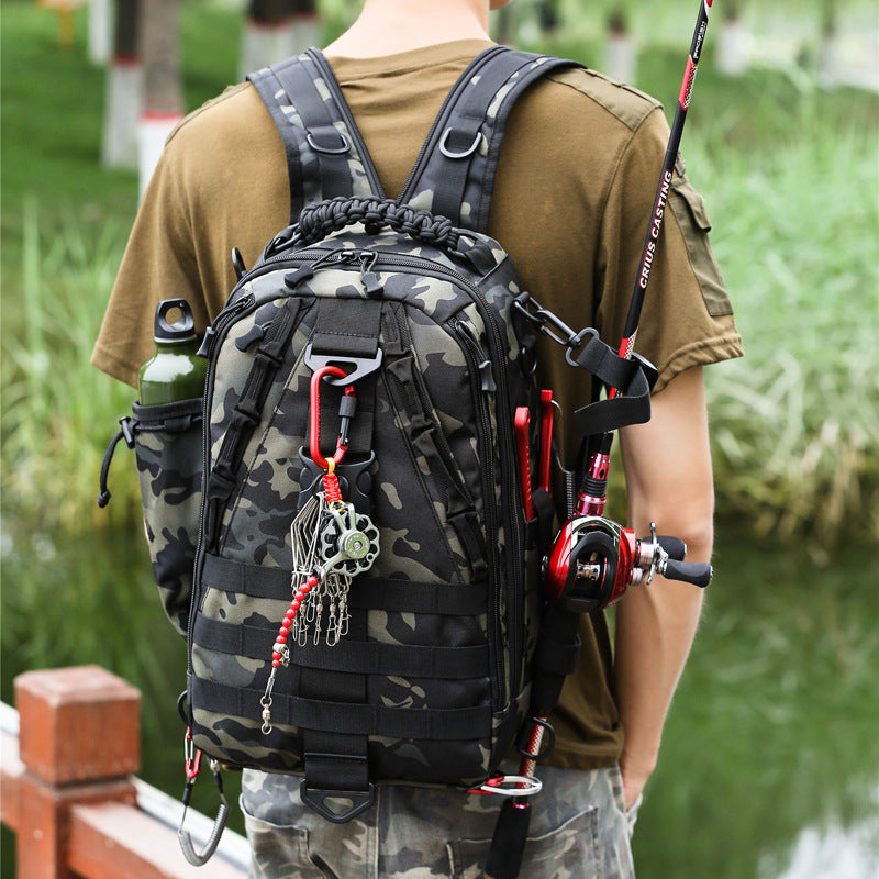Multifunctional Lure Single Camouflage Tactics Fishing Sports Backpacks
