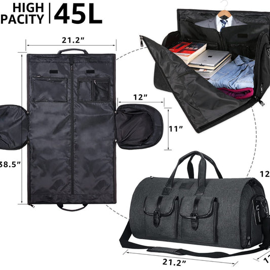 Men's Business Suit Waterproof Portable Folding Travel Bags