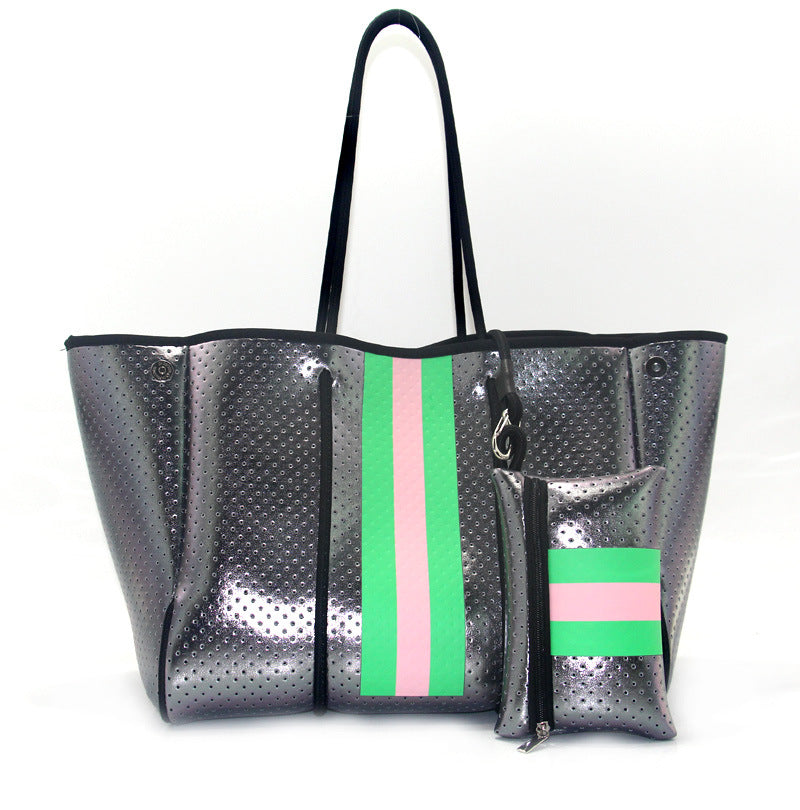 Women's Fashion Neoprene Big Large Beach Travel Bags