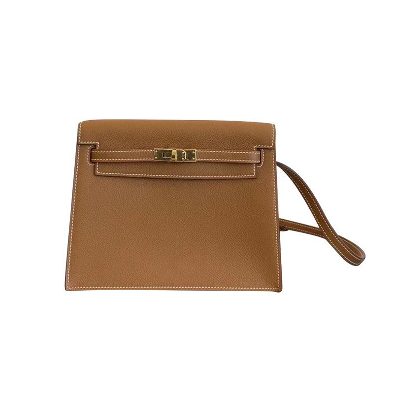 Women's Trendy Retro Kelly Dancing Leather Underarm Bags