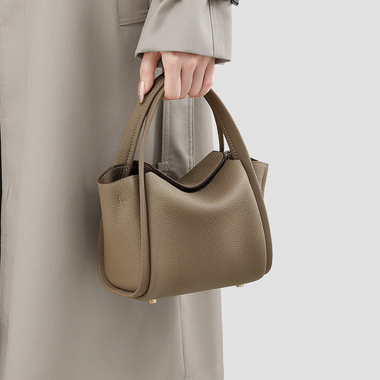 Women's Design Carrying Light Luxury Vegetable Basket Crossbody Bags