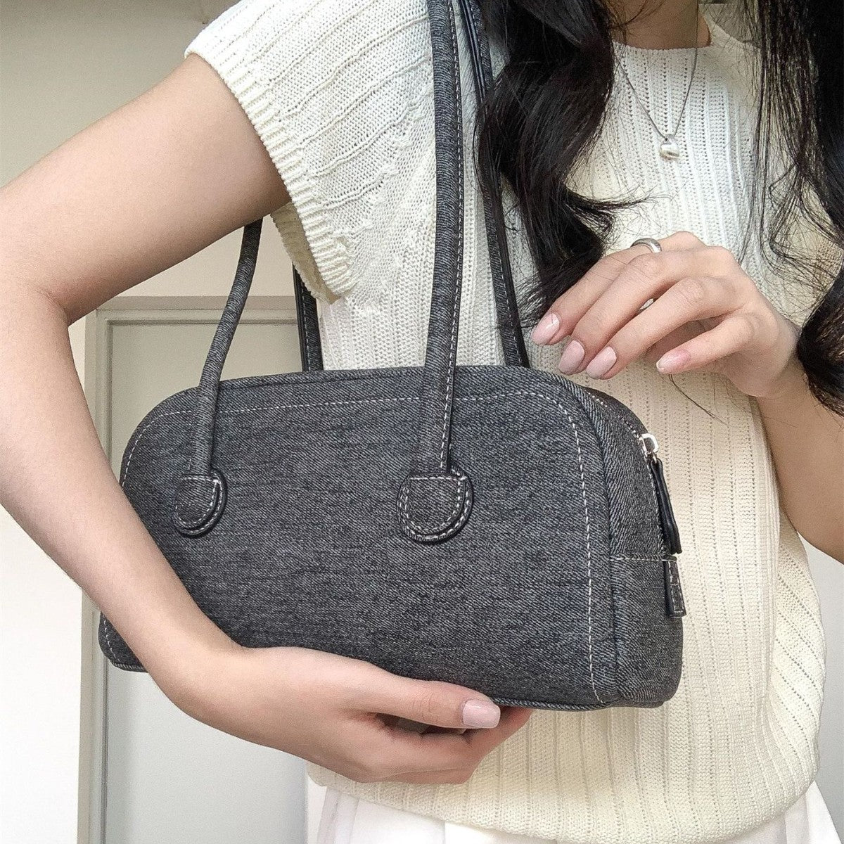 Women's One High-grade Simple Portable Underarm Shoulder Bags