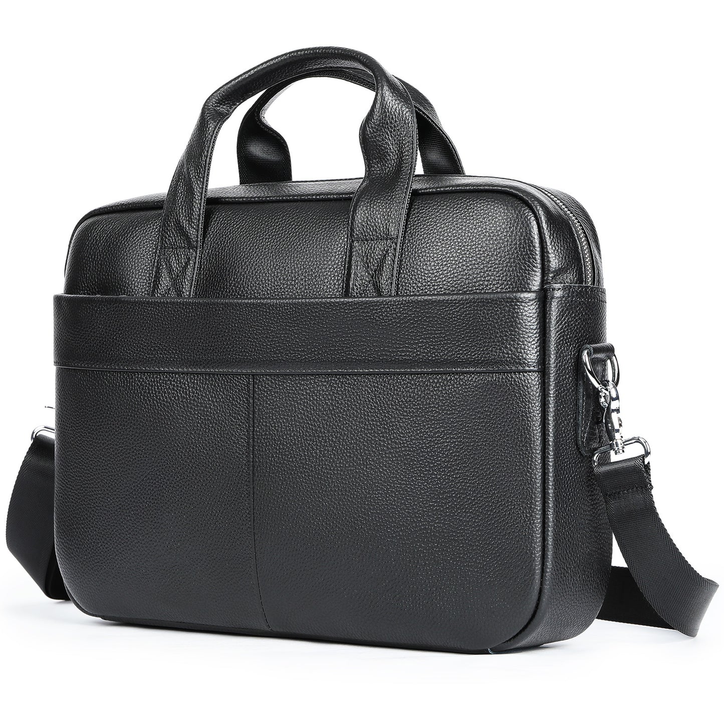 Men's Leather First Layer Cowhide Computer File Men's Briefcases