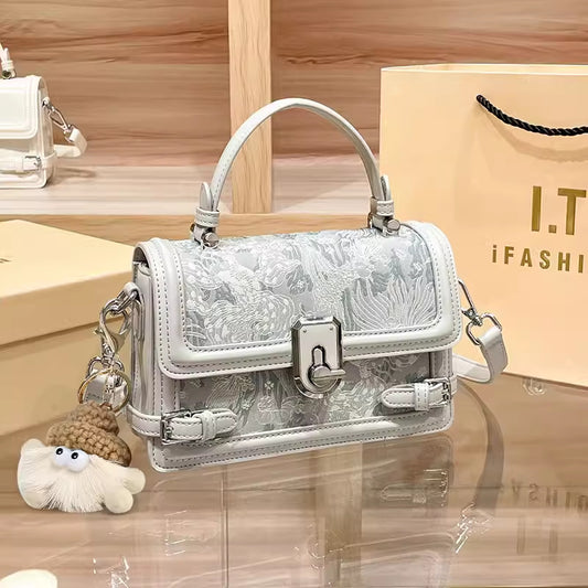 Women's Birthday Gift Moonlight Treasure Box Fashion Small Square Bags
