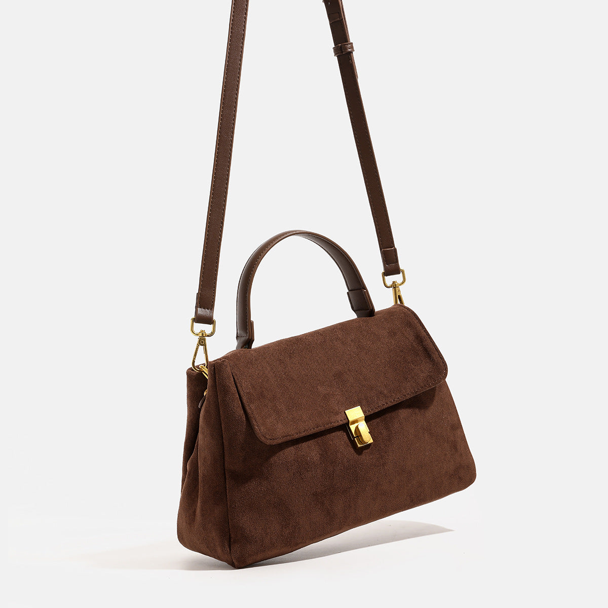 Women's Document Flannel Texture Portable Commuter Large Tote Bags