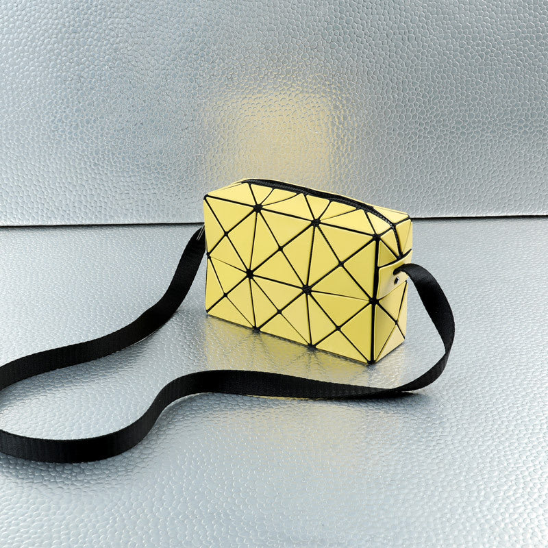 Geometric Diamond Pattern September Cupid Box Small Square Bags