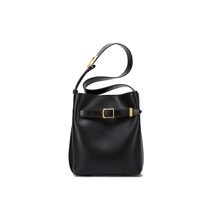 Women's Genuine Leather High-grade Retro Cowhide Lucky Crossbody Bags