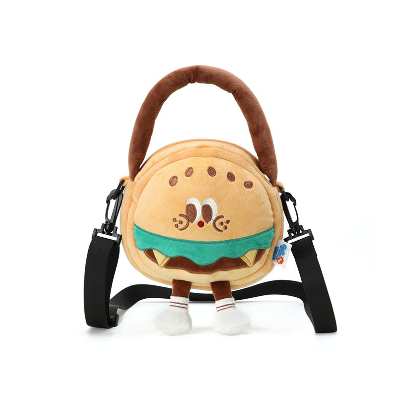 Women's Bakery Homemade Healing Food Toy Plush Crossbody Bags