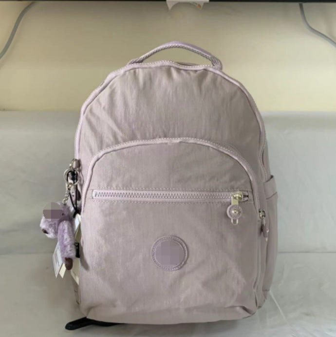 Summer Nylon Monkey Medium Side Commuter Backpacks