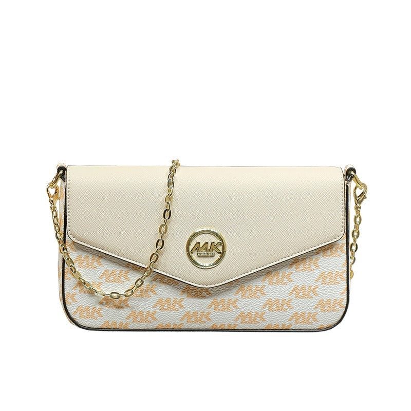 Women's Simple Leather French Stick Underarm Single Shoulder Bags