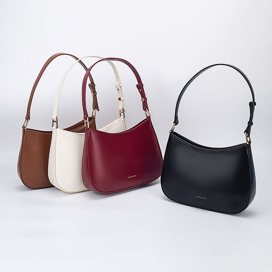 Women's High-grade Niche French Stick Underarm Simple Armpit Bags
