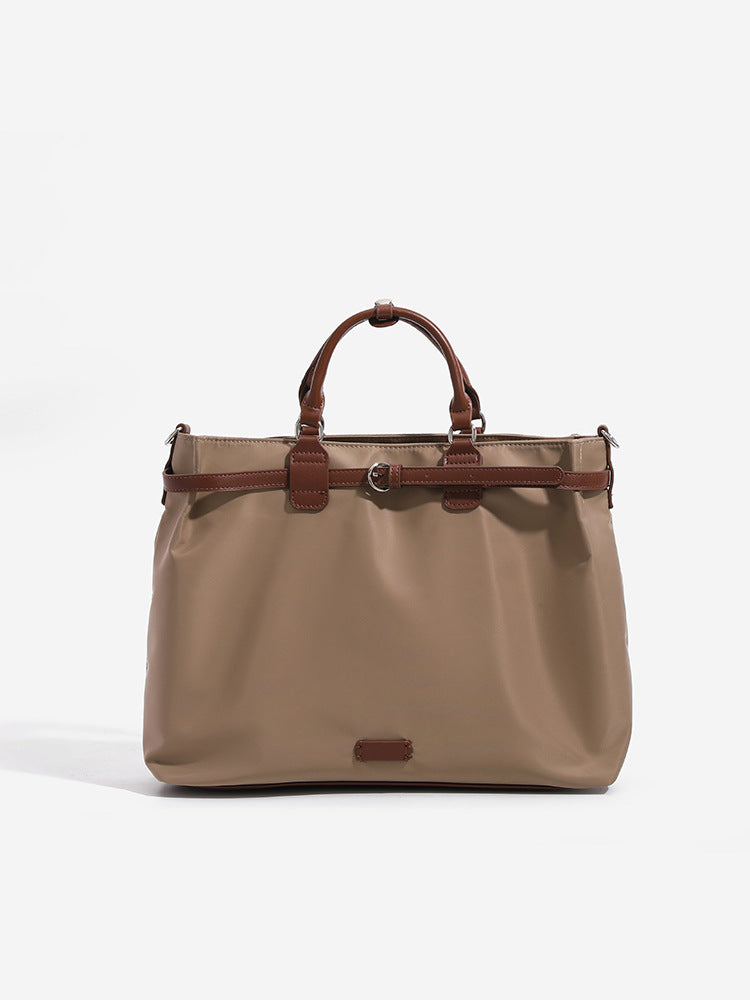Women's Nylon Large Capacity Portable Class Commuter Tote Bags