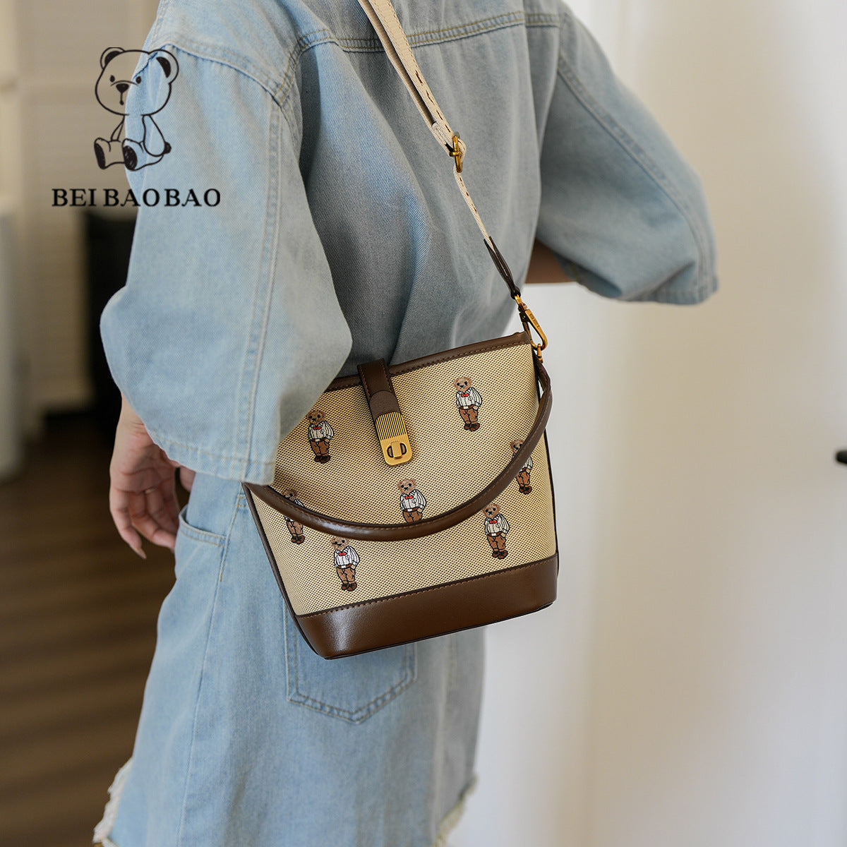 Women's Source Summer Cartoon Bear Versatile Fashion Bags