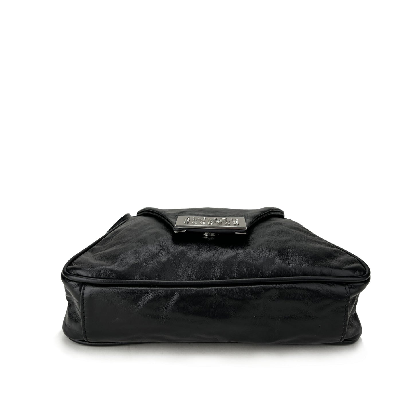 Autumn First Layer Cowhide Trapezoidal Fashion Crossbody Bags