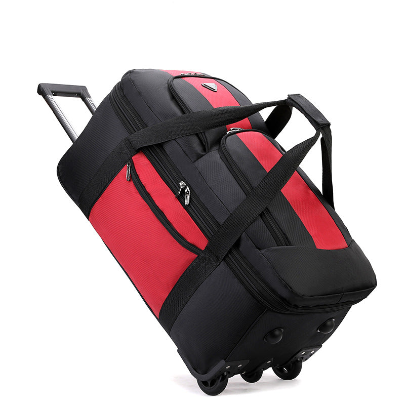 Capacity Portable With Wheels Folding Camping Bags