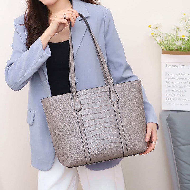 Women's Big Large Capacity Commuter High-grade Tote Bags