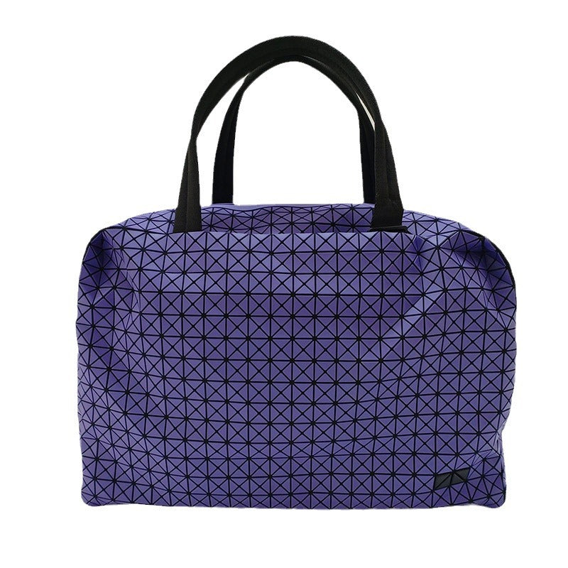 Women's & Men's & Computer Boston Fashion Rhombus Large Travel Bags