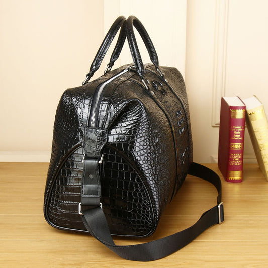 Men's Pattern Traveling Large Capacity Clutch Business Travel Bags