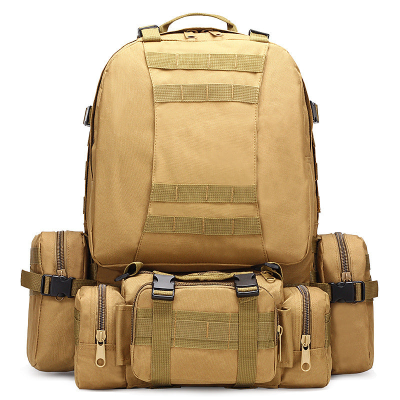 Men's Traveling Oxford Cloth Army Hiking Combination Backpacks