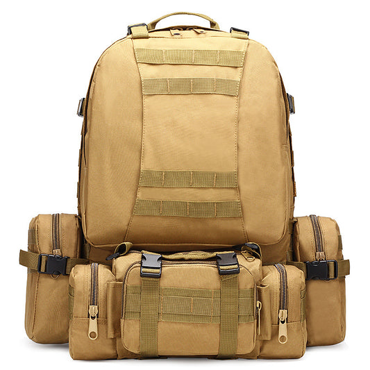 Men's Traveling Oxford Cloth Army Hiking Combination Backpacks
