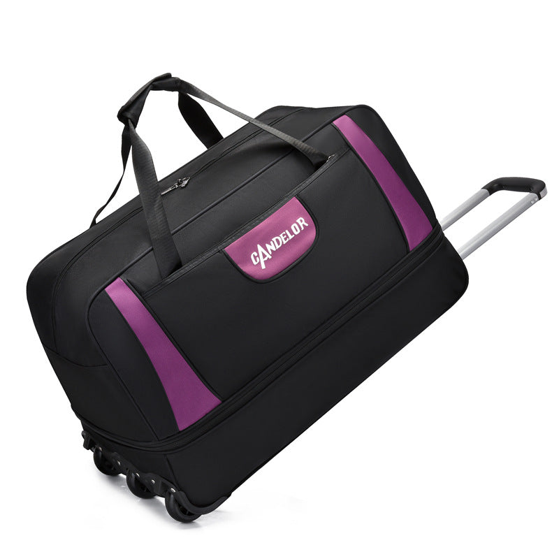 Capacity Folding Expandable College Long Distance Travel Bags