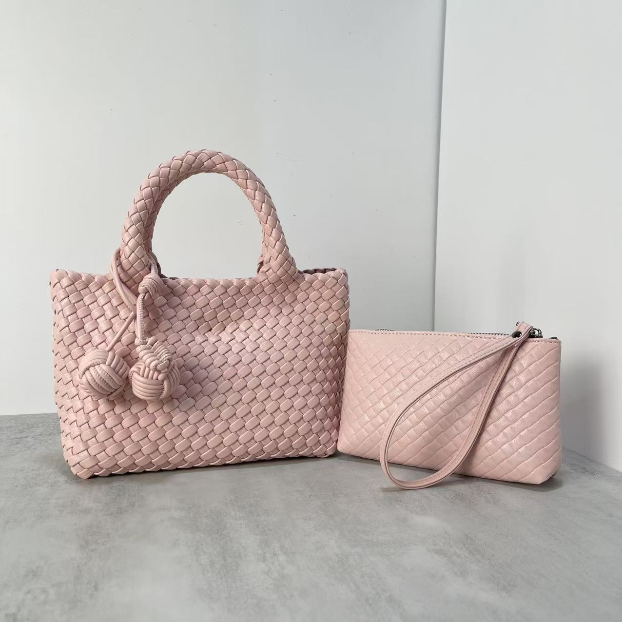 Women's Vegetable Basket Handmade Hand Carrying Leisure Shoulder Bags