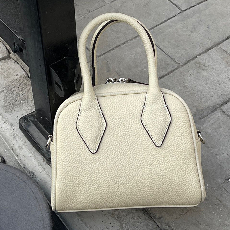 Women's Niche Bowling One Boston Portable Leather Shoulder Bags