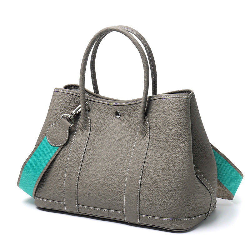 Women's First Layer Cowhide Simplicity Genuine Leather Handbags