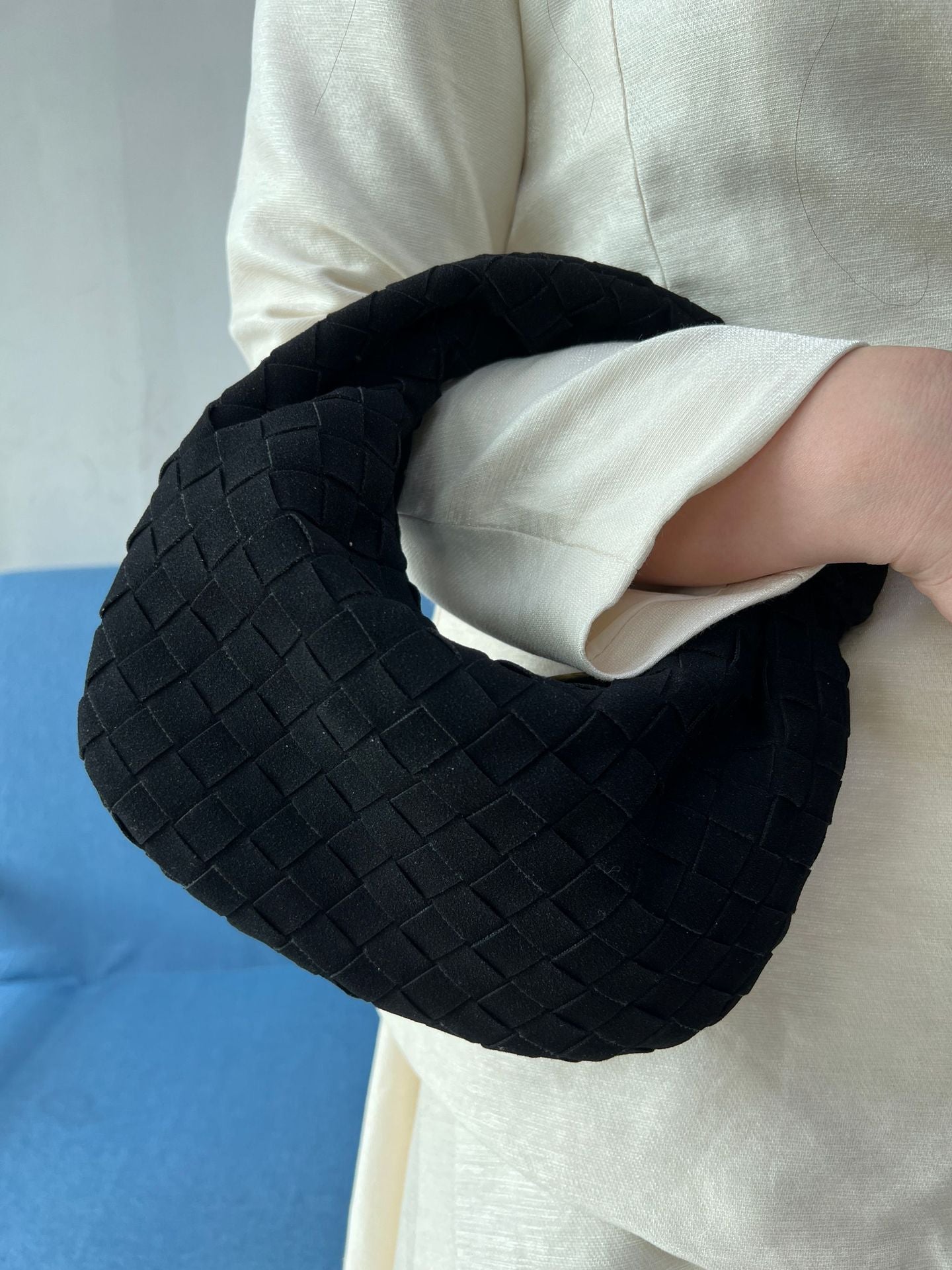 Frosted Woven Hand Handmade Horn Knotted Handbags