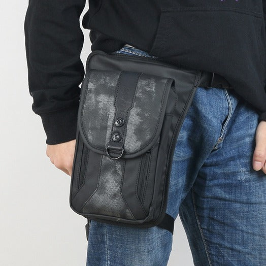 Men's Nylon Fashion Black Oxford Cloth Portable Men's Chest Bags