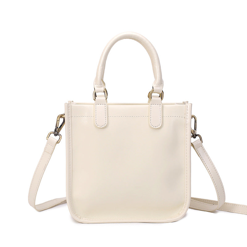 Women's Design High-grade Leather Cowhide Cube Sugar Handbags
