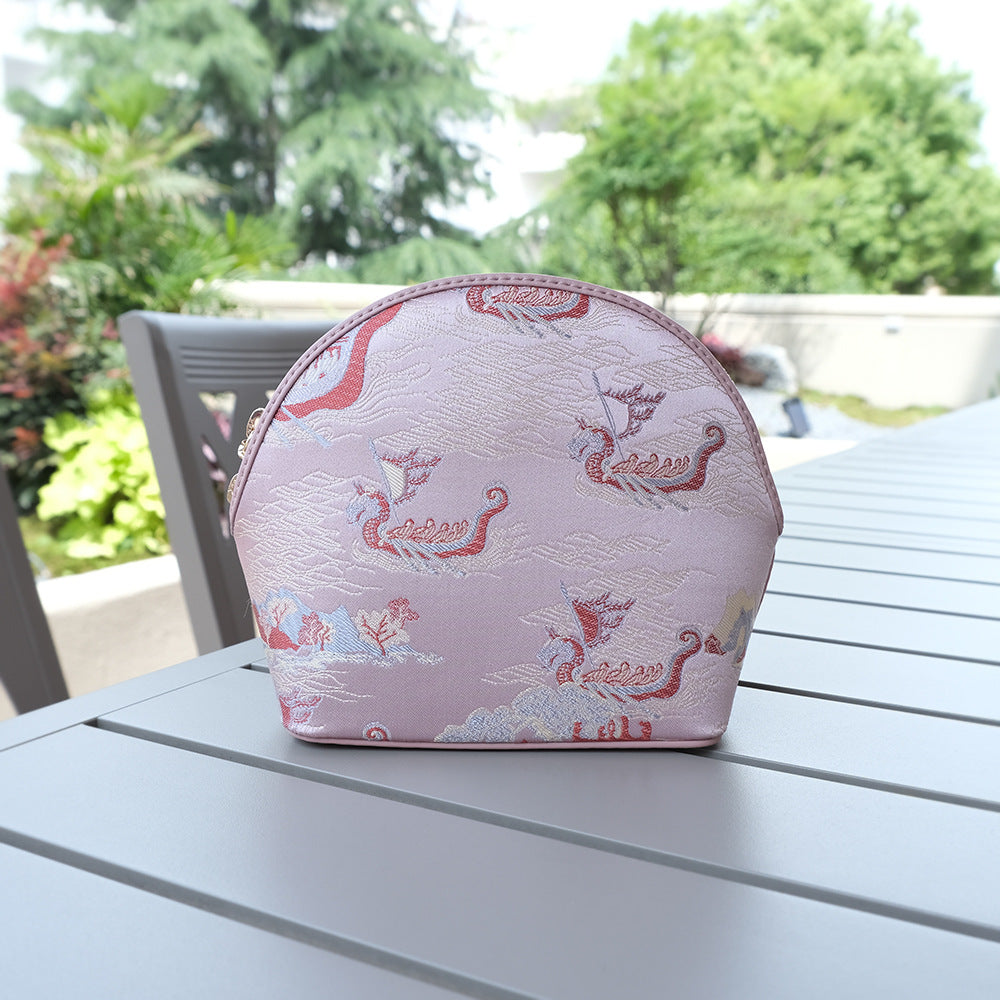 Dynasty Brocade Shell Chinese Style National Elegance Retro Crossbody Bags