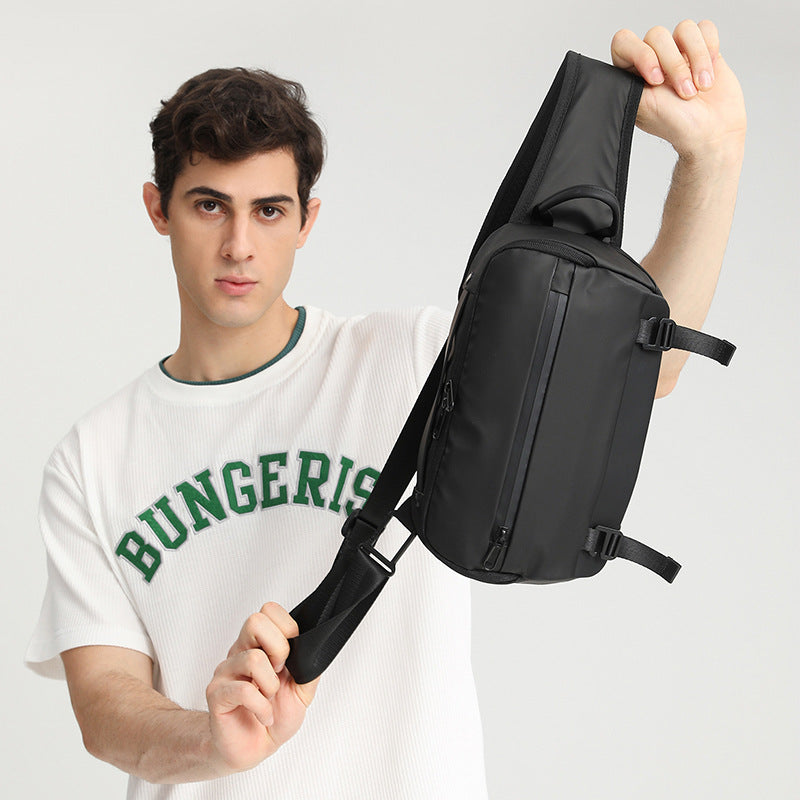 Men's Lightweight Exercise Simple Trendy Cool Men's Messenger Bags
