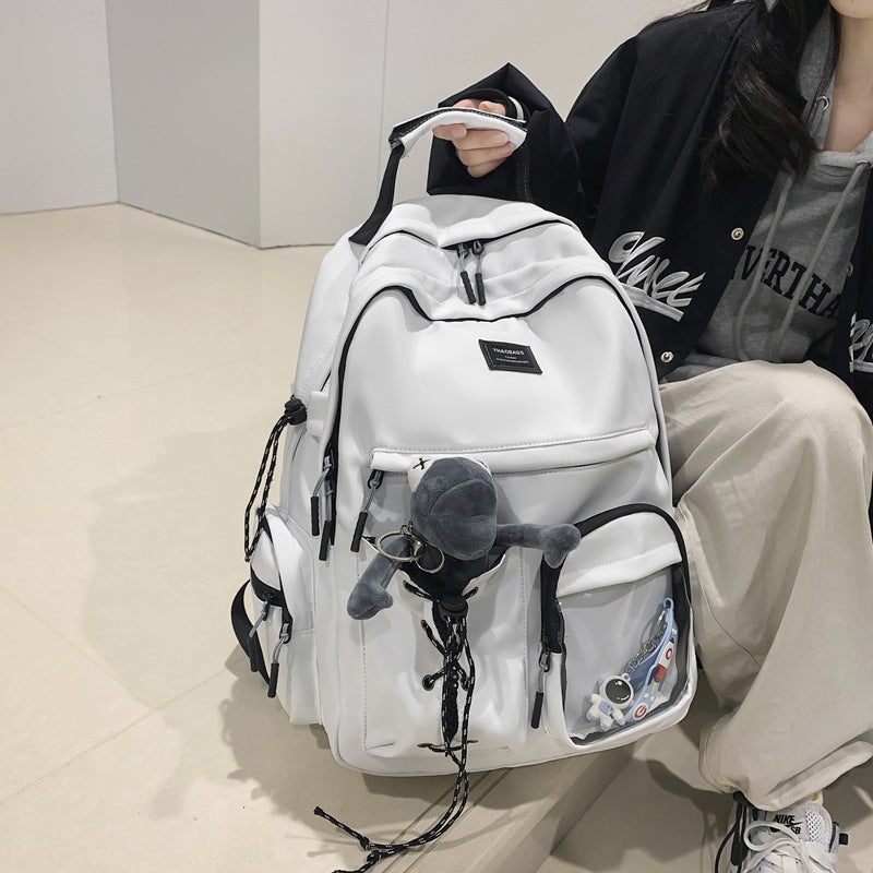 Women's & Men's & Aviation Design Street Fashion Leisure Backpacks