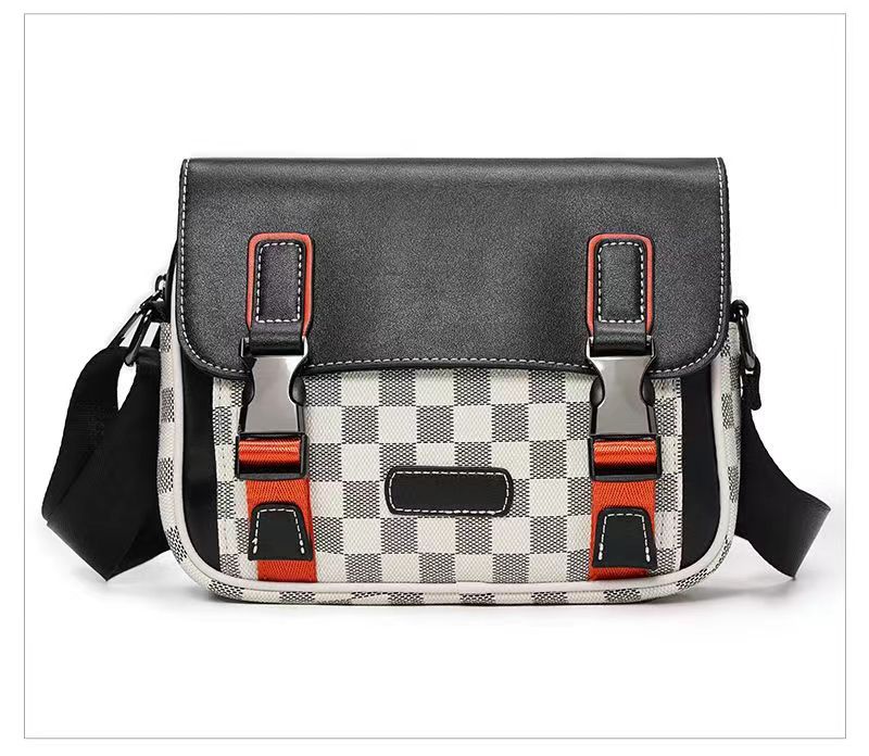 Men's Light Luxury Cambridge Fashion Green Schoolboy Men's Messenger Bags