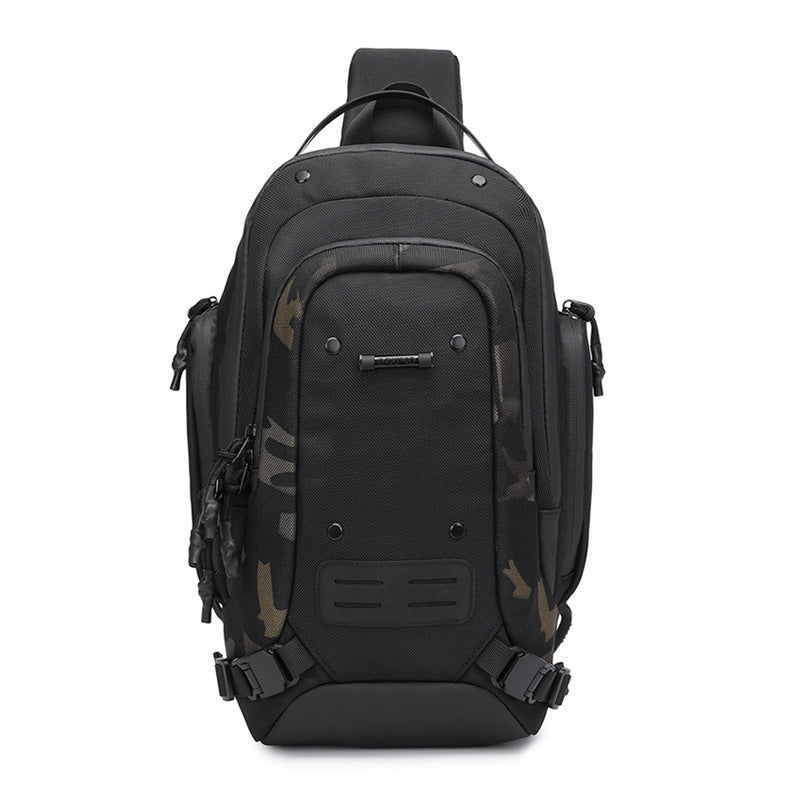 Men's Fashion Large Capacity Waterproof High Sense Men's Chest Bags