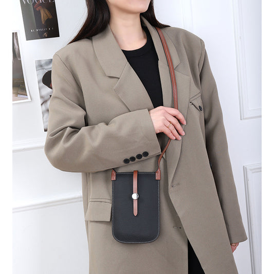 Women's Mobile One Genuine Leather Mini Minority Phone Bags