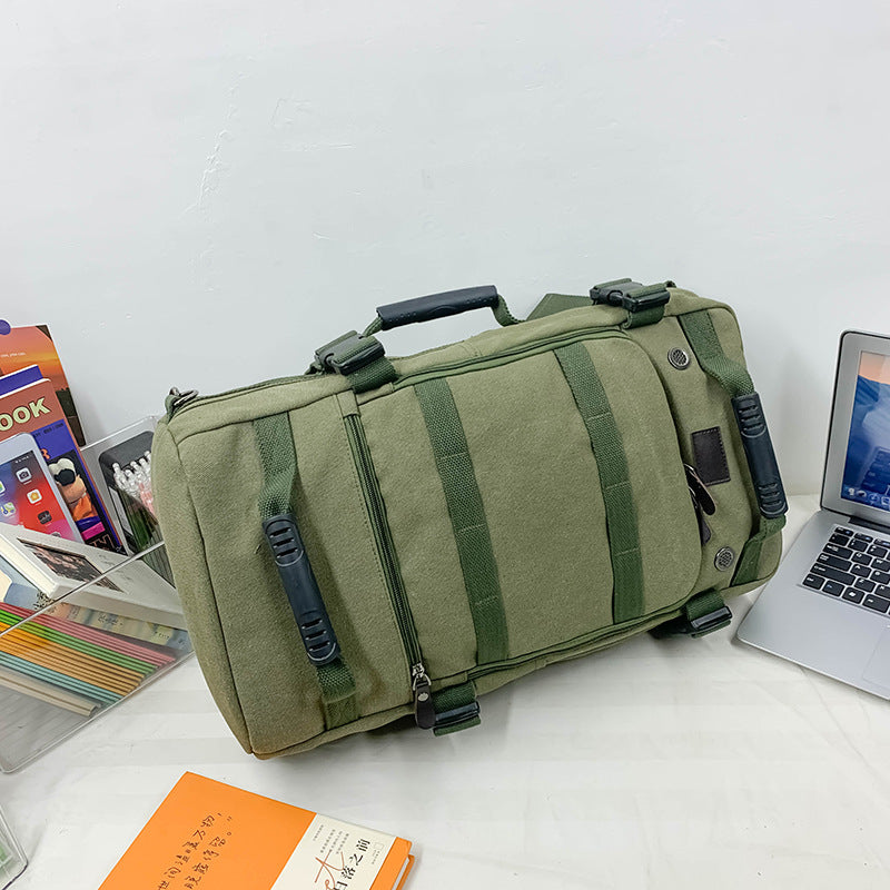 Women's & Men's & Portable Canvas Large Capacity Backpacks