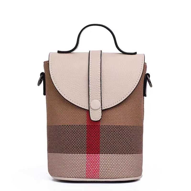 Women's Mobile Light Luxury Genuine Leather Lightweight Fashion Small Square Bags